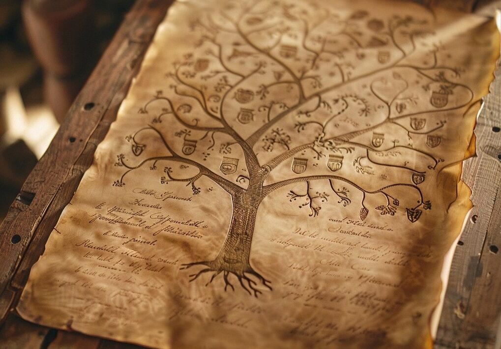 arbore genealogic simonarentea.ro memoria istoria familiei StockCake-Ancient family tree